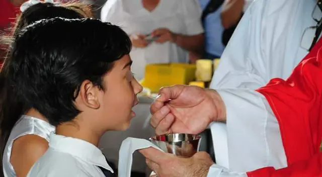 Primera Comunión en el Día de la Inmaculada Concepción | Foto: Difusión. Primera Comunión en el Día de la Inmaculada Concepción | Foto: Difusión.