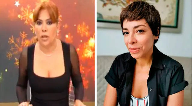 Magaly Medina molesta por comentarios de Tatiana Astengo.