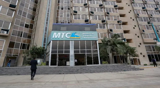 Ministerio de Transportes.