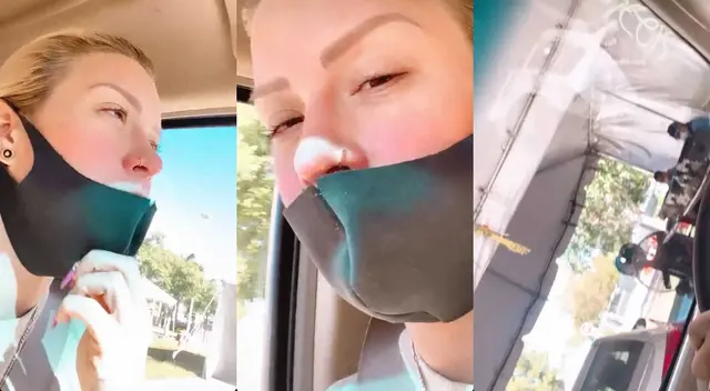 La cantante Leslie Shaw sorprendió a sus seguidores al mostrarse haciendo cola con su vehículo para realizarse la prueba de descarte de coronavirus. La cantante Leslie Shaw sorprendió a sus seguidores al mostrarse haciendo cola con su vehículo para realizarse la prueba de descarte de coronavirus.