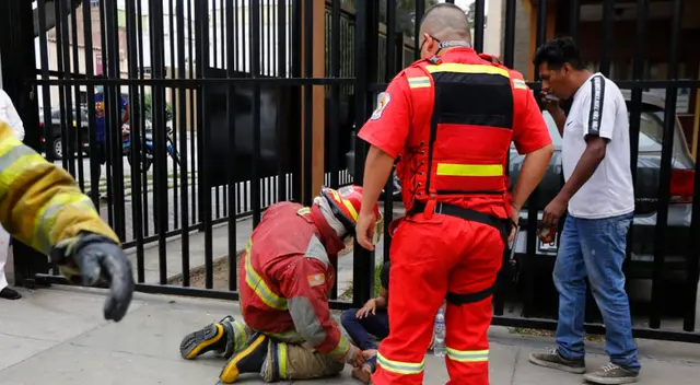 Choque en el Cercado de Lima. Choque en el Cercado de Lima.