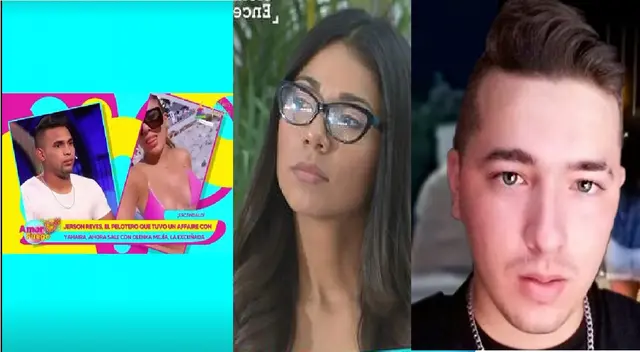 Olenka Mejía y Yerson Reyes captados juntos por Amor y Fuego. Olenka Mejía y Yerson Reyes captados juntos por Amor y Fuego.