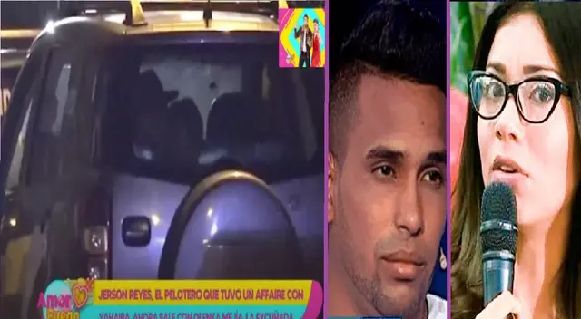 Olenka Mejía y Yerson Reyes captados juntos por Amor y Fuego. Olenka Mejía y Yerson Reyes captados juntos por Amor y Fuego.