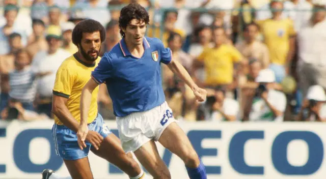 La última gran alegría de la selección italiana fue en España 82 con Paolo Rossi.