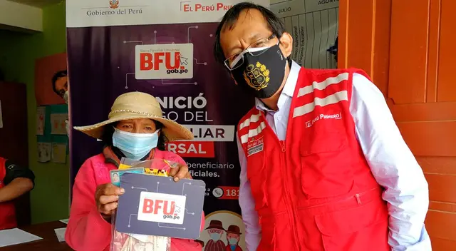 ¡Atentos beneficiarios del BFU! Afíliate hoy al link del Segundo Bono Familiar Universal si el último dígito de tu DNI es 8.