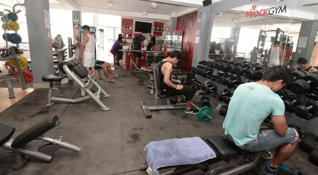 Reapertura de gimnasios en el Perú.