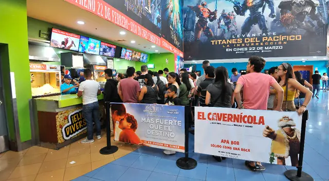 Reapertura de cines en el Perú.