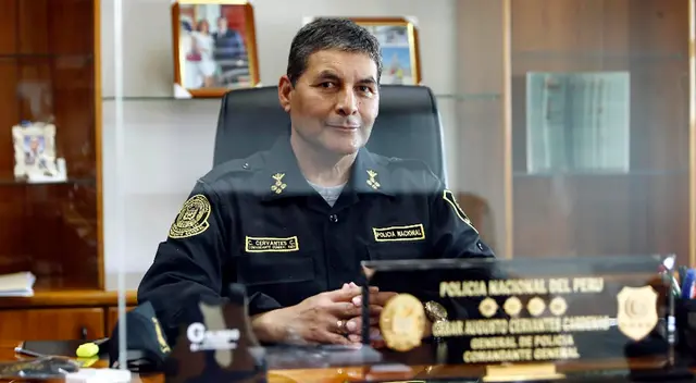 General PNP César Cervantes sobre el Grupo Terna.