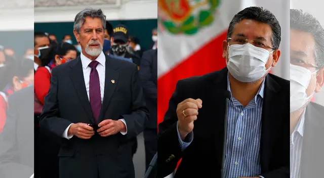 Fracisco Sagasti y Rubén Vargas.