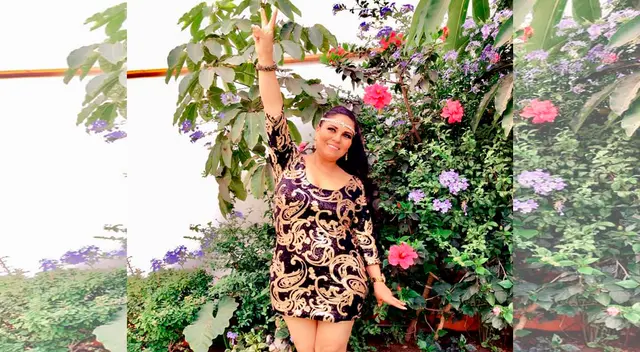 Emocionada por cumplir sus 30 años de vida artística. Emocionada por cumplir sus 30 años de vida artística.