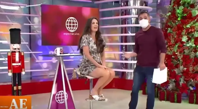 Renzo Schuller visita de improviso a Rebeca, pero termina conduciendo 'América espectáculos' Renzo Schuller visita de improviso a Rebeca, pero termina conduciendo 'América espectáculos'