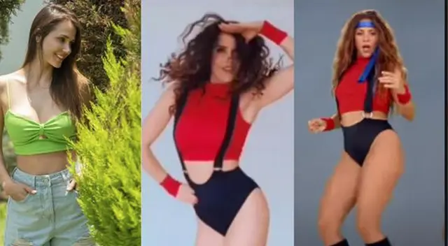 Maju Mantilla recreo sensual baile de Shakira al ritmo de "Girl like me"