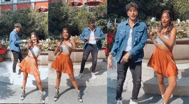 Luciana Fuster y Sebastián Yatra realizan el esperado challenge de ‘Chica Ideal’