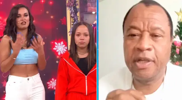 Angie Arizaga y su hermana Evelyn se conmovieron en vivo. Angie Arizaga y su hermana Evelyn se conmovieron en vivo.