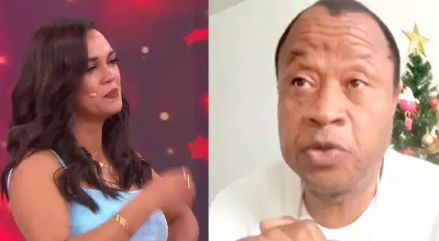 Angie Arizaga y su hermana Evelyn se conmovieron en vivo. Angie Arizaga y su hermana Evelyn se conmovieron en vivo.