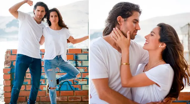 Macs Cayo anuncia su compromiso con su pareja Fiorella Giampietri.