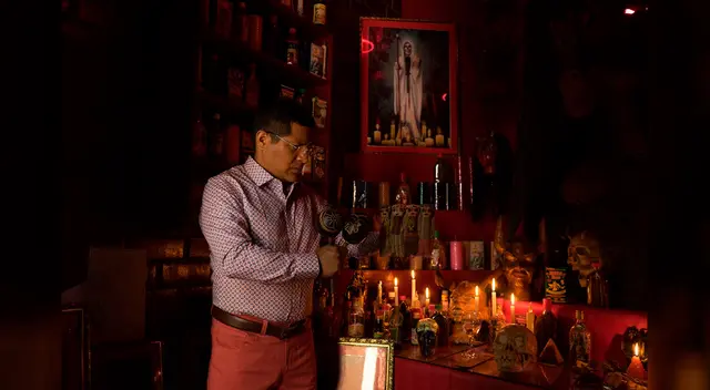 Juan Mayta explica que durante la pandemia los amarres de amor han incrementado. Juan Mayta explica que durante la pandemia los amarres de amor han incrementado.