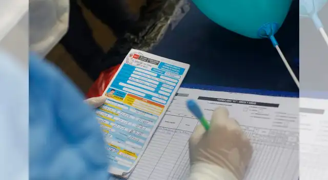 Jornada nacional de vacunación.