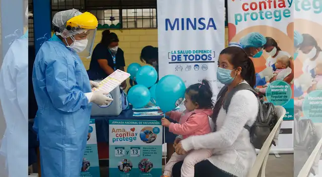 Jornada nacional de vacunación.