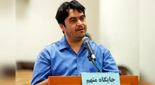 Irán aprobó la sentencia de muerte  de Ruhollah Zam  el pasado mes de junio del presente año.