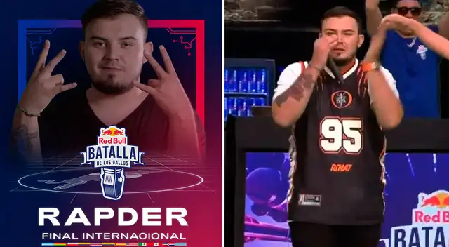 Rapder se convierte en el ganador internacional del Red Bull Batalla Rapder se convierte en el ganador internacional del Red Bull Batalla