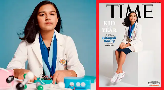 Gitanjali Rao a sus 15 años ya ha sido mentora de 30 mil estudiantes.