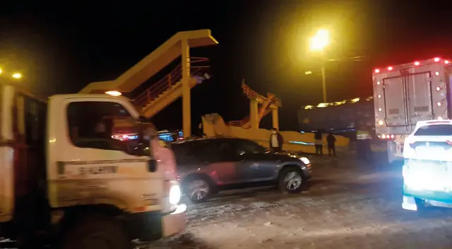 Empresa responsable del accidente no se hizo responsable de la persona herida.