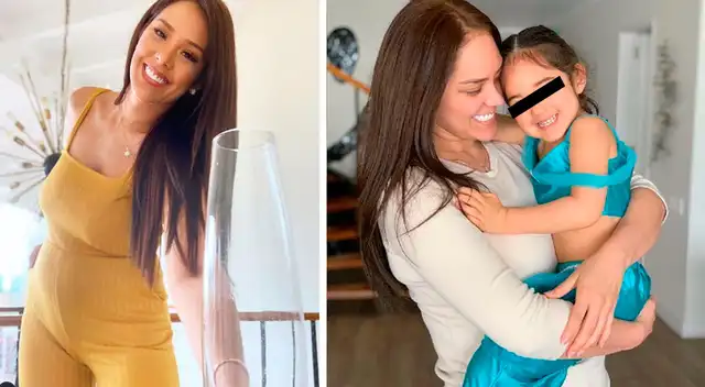 Karen Schwarz realizó su nacimiento con productos reciclado.