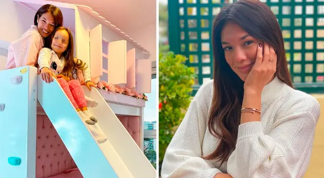 Jazmín Pinedo revela cómo luce la nueva habitación de su hija.