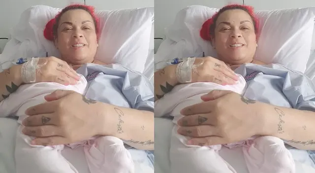 Fue mamá a los 40 años