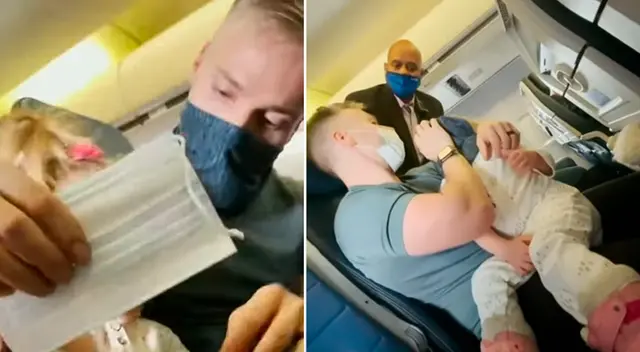 Los CDC han recomendado que los niños de 2 años a más deben usar mascarillas. Sin embargo, esta niña bordea los dos años de edad. Los CDC han recomendado que los niños de 2 años a más deben usar mascarillas. Sin embargo, esta niña bordea los dos años de edad.