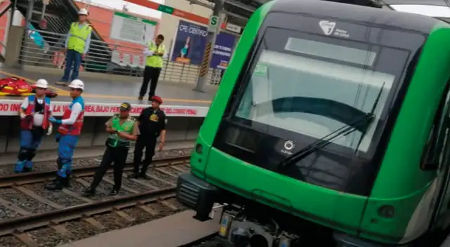 El aforo del Metro de Lima se duplicó a 512 pasajeros.