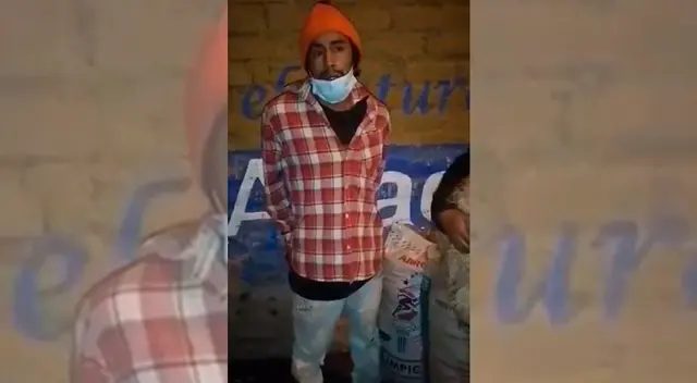 Microcomercializador de droga capturado en Junín. Microcomercializador de droga capturado en Junín.