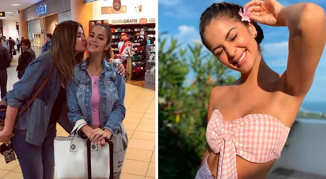 Laura Spoya regresó al Perú para ver a su familia. Laura Spoya regresó al Perú para ver a su familia.