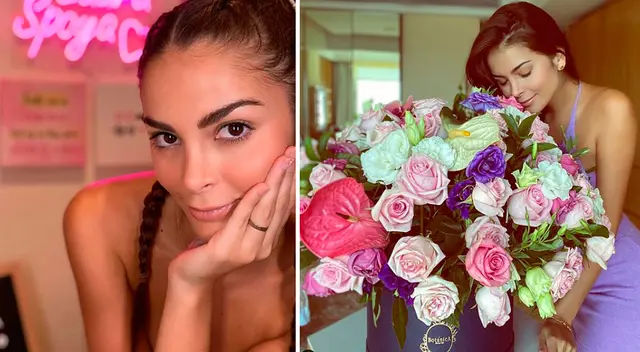 Laura Spoya regresó al Perú para ver a su familia. Laura Spoya regresó al Perú para ver a su familia.