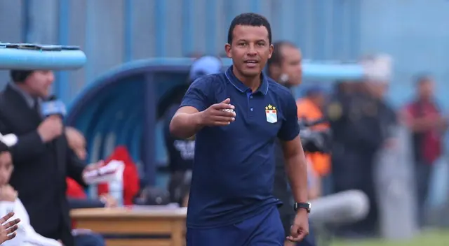 Pablo Zegarra tuvo la ocasión de dirigir en Sporting Cristal.