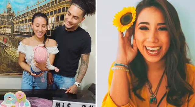 Samahara Lobatón emocionada por los dos meses de su hija Xianna.