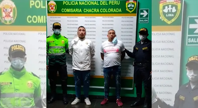 Atrapan a delincuentes en Breña.