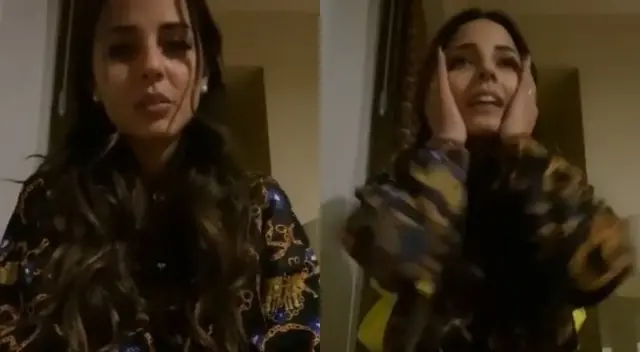 La modelo Luciana Fuster expresó su frustración al no poder retornar a nuestro país