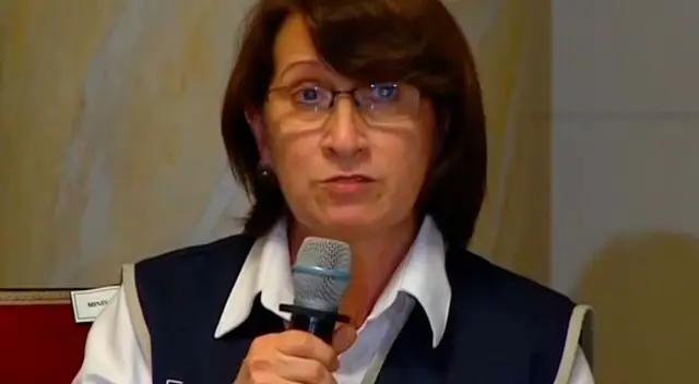 Pilar Mazzetti, ministra de Salud. Pilar Mazzetti, ministra de Salud.