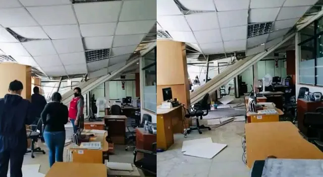 Sismo en Arequipa deja daños materiales en municipio, centros comerciales y carreteras. Sismo en Arequipa deja daños materiales en municipio, centros comerciales y carreteras.