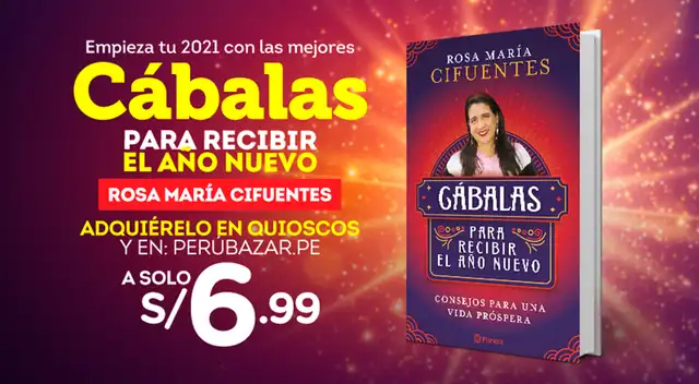 Consigue el libro Cábalas a sólo S/ 6.99 desde AQUÍ.
