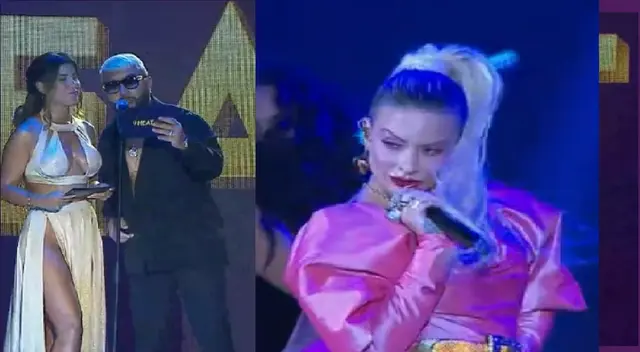 Peruanas en los  Premios Heat 2020.