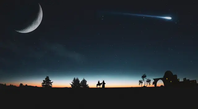 La Estrella de Navidad se trata de una ilusión óptica formada por Júpiter y Saturno. La Estrella de Navidad se trata de una ilusión óptica formada por Júpiter y Saturno.