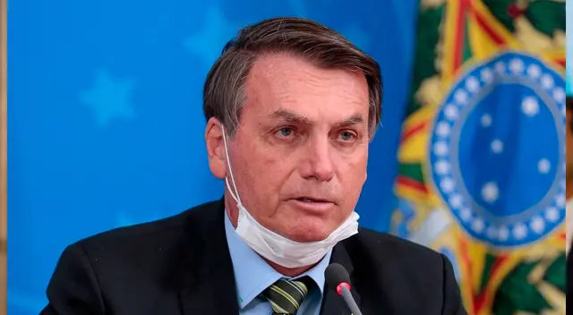 Jair Bolsonaro, presidente de Brasil. Jair Bolsonaro, presidente de Brasil.
