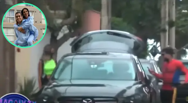 Magaly TV: La Firme captó a Giuseppe Benignini con una amiga, pese a que había asegurado que su relación con Michelle Soifer seguía.