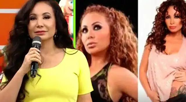 Janet Barboza fue sorprendida con fotos de su pasado e hizo una reflexión tras recibir halagos de sus compañeros de América Hoy.