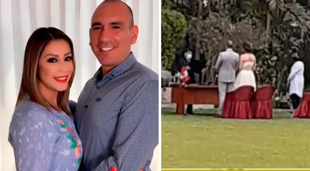 Karla Tarazona y Rafael Fernández se casaron.