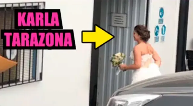 Karla Tarazona y Rafael Fernández se casaron.