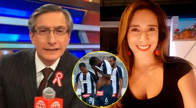 Véronica Linarez hizo que todo el set de América Noticias se reía. Véronica Linarez hizo que todo el set de América Noticias se reía.